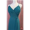 Image 2 : BRIDESMAID DRESS : Size 10 : Morilee : 21725 : Emerald : Chiffon