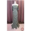 Image 1 : BRIDESMAID DRESS : Size 10 : Morilee : 21832 : Moss : Luxe Satin