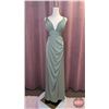 Image 1 : BRIDESMAID DRESS : Size 12 : Morilee : 21846 : Moss : Luxe Satin