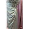 Image 3 : BRIDESMAID DRESS : Size 12 : Morilee : 21846 : Moss : Luxe Satin