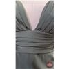 Image 5 : BRIDESMAID DRESS : Size 12 : Morilee : 21846 : Moss : Luxe Satin