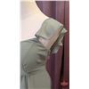 Image 3 : BRIDESMAID DRESS : Size M14 : Morilee : 14111 Maternity : Moss : Chiffon