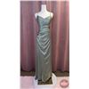 Image 1 : BRIDESMAID DRESS : Size 16 : Morilee : 21761 : Moss : Satin