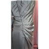 Image 3 : BRIDESMAID DRESS : Size 16 : Morilee : 21761 : Moss : Satin