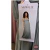Image 10 : BRIDESMAID DRESS : Size M20 : Morilee : 14103 Maternity : Moss : Chiffon