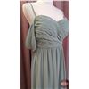 Image 2 : BRIDESMAID DRESS : Size M20 : Morilee : 14103 Maternity : Moss : Chiffon