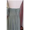 Image 8 : BRIDESMAID DRESS : Size M20 : Morilee : 14103 Maternity : Moss : Chiffon