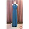 Image 1 : BRIDESMAID DRESS : Size 10 : Morilee : 21695 : Teal : Chiffon