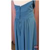 Image 6 : BRIDESMAID DRESS : Size 10 : Morilee : 21695 : Teal : Chiffon