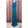 Image 5 : BRIDESMAID DRESS : Size 18 : Morilee : 21831 : Teal : Luxe Satin