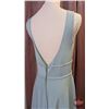 Image 8 : BRIDESMAID DRESS : Size 10 : Allure : 1683 : Slate : Stretch Satin