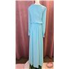 Image 2 : BRIDESMAID DRESS : Gather & Gowns : 2027 "Faith" : Pool : Chiffon