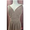 Image 2 : BRIDESMAID DRESS : Size 22 : Morilee : 21597 : Fawn : Chiffon