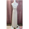 Image 2 : BRIDESMAID DRESS : Size 8 : Morilee : 21559 : Latte : Chiffon