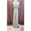 Image 2 : BRIDESMAID DRESS : Size 12 : Morilee : 21827 : Latte : Luxe Satin