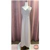 Image 1 : BRIDESMAID DRESS : Size 24 : Alfred Angelo : 7363 : Stone : Chiffon