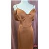 Image 2 : BRIDESMAID DRESS : Size 12 : Morilee : 21751 : Bronze : Silky Satin