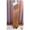 Image 2 : BRIDESMAID DRESS : Size 18 : Morilee : 21795 : Bronze : Silky Satin