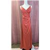 Image 1 : BRIDESMAID DRESS : Size 12 : Morilee : 21810 : Terracotta : Silky Satin