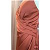 Image 2 : BRIDESMAID DRESS : Size 12 : Morilee : 21810 : Terracotta : Silky Satin