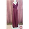 Image 1 : BRIDESMAID DRESS : Size 8 : Morilee : 21656 : Bordeaux : Lace/Chiffon