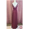 Image 3 : BRIDESMAID DRESS : Size 8 : Morilee : 21656 : Bordeaux : Lace/Chiffon
