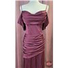 Image 3 : BRIDESMAID DRESS : Size 14 : Morilee : 21821 : Bordeaux : Luxe Satin