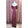 Image 4 : BRIDESMAID DRESS : Size 14 : Morilee : 21821 : Bordeaux : Luxe Satin