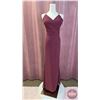 Image 1 : BRIDESMAID DRESS : Size 14 : Morilee : 13103 : Bordeaux : Chiffon
