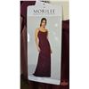Image 3 : BRIDESMAID DRESS : Size 14 : Morilee : 21796 : Bordeaux : Chiffon