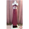 Image 2 : BRIDESMAID DRESS : Size 16 : Gather & Gown : 753 "Abott" : Mahogany