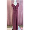 Image 1 : BRIDESMAID DRESS : Size 20 : Morilee : 21657 : Bordeaux : Chiffon