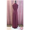 Image 3 : BRIDESMAID JUMPSUIT : Size 22 : Morilee : 21723 : Bordeaux : Chiffon