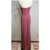 Image 2 : BRIDESMAID DRESS : Size 12 : Morilee : 21688 : Rosewood : Chiffon