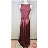 Image 2 : BRIDESMAID DRESS : Size M18 : Morilee : 14101 Maternity : Rosewood : Silky Satin
