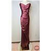 Image 1 : BRIDESMAID DRESS : Size 22 : Morilee : 21761 : Rosewood : Satin
