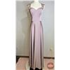 Image 1 : BRIDESMAID DRESS : Size 8 : Allure : 1706 : Fawn : Stretch Satin