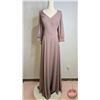 Image 1 : BRIDESMAID DRESS : Size 18 : Allure : 1692 : Silver Rose : Chiffon