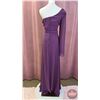 Image 2 : BRIDESMAID DRESS : Size 18 : Morilee : 21854 : Eggplant : Chiffon