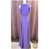 Image 2 : BRIDESMAID DRESS : Size 16 : Gather & Gown : 2020 "Sylvia" : Purple