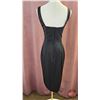 Image 2 : BRIDESMAID DRESS : Size 10 : Allure : 1684 : Black : Tea Length