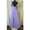 Image 4 : GRAD GOWN : Size 6 : Monsini : 31912 : Lilac