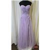 Image 1 : GRAD GOWN : Size 8 : Monsini : 31921 : Lavendar
