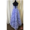 Image 5 : GRAD GOWN : Size 8 : Amarra : 88785 : Periwinkle