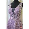 Image 2 : GRAD GOWN : Size 14 : Lucci Lu : 1192 : Lavender