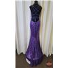 Image 4 : GRAD GOWN : Size 6 : Aerie : 261 : Dark Lavender