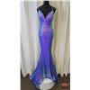 Image 1 : GRAD GOWN : Size 10 : Aerie : 262 : Royal Opal