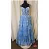 Image 1 : GRAD GOWN : Size 20 : Amarra : 88745 : Sky Blue