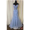Image 1 : GRAD GOWN : Size 14 : Morilee : 49043 : Light Blue