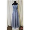 Image 1 : GRAD GOWN : Size 12 : Monsini : 31941 : Grey Blue